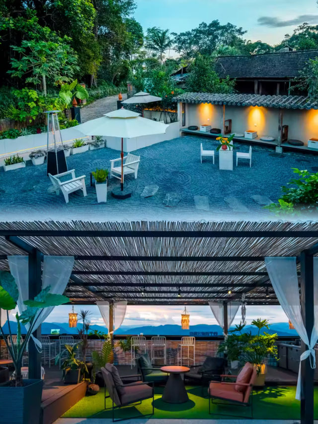 太哇塞了！果斷續住！茶山民宿天花板在這