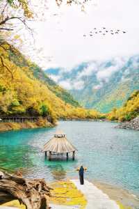 接下來的川西小九寨！堪稱秋天旅行天花板.. 限時1個月！！川西小九寨「松坪溝」秋色巔峰期來了！ 