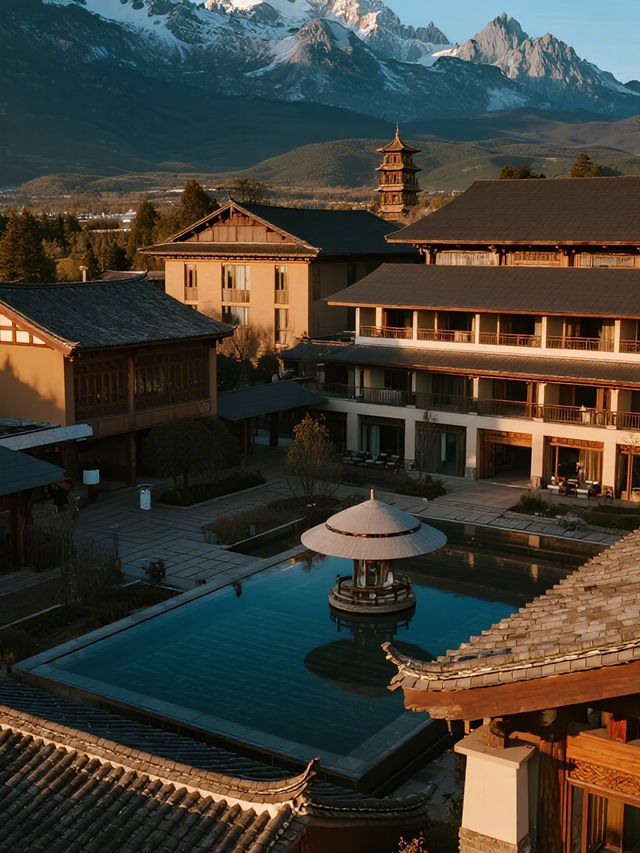 麗江雪山親子頂流 金茂璞修帶娃住超讚! 麗江雪山親子頂流 金茂璞修帶娃住超讚!