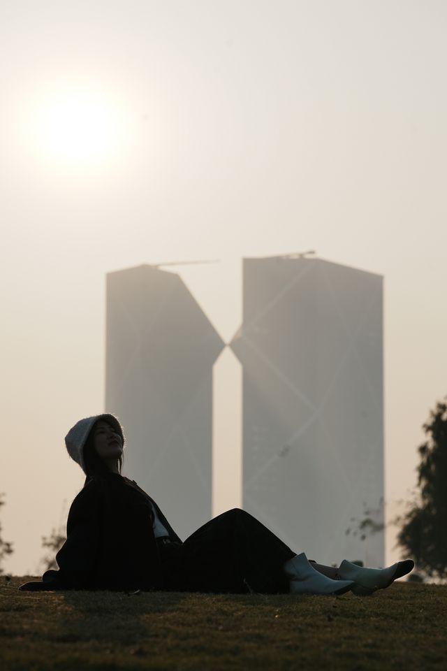 滴水湖週末,看了一場橘子海日落和煙花! 滴水湖週末,看了一場橘子海日落和煙花!