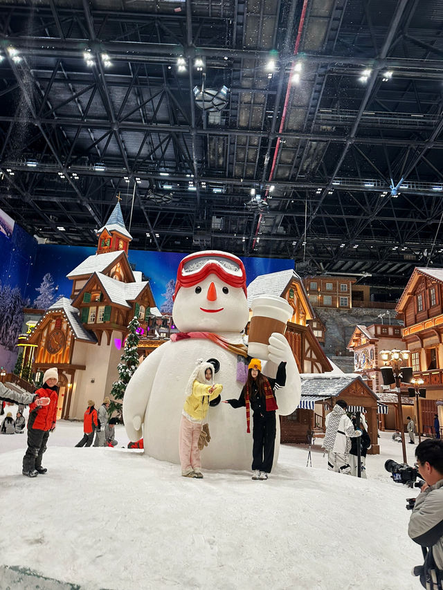 Крупнейший в мире крытый горнолыжный комплекс. Шанхай🇨🇳