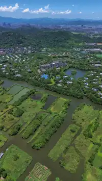 航拍——德清下渚湖