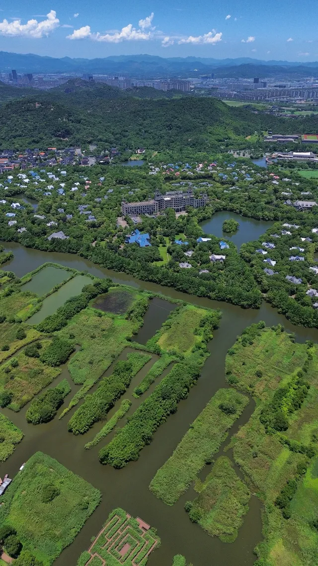 航拍——德清下渚湖 航拍——德清下渚湖