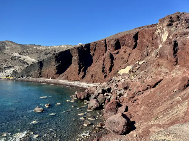 聖托里尼----紅沙灘
