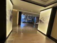 西安威斯汀酒店躺在床上看大雁塔絕美夜景