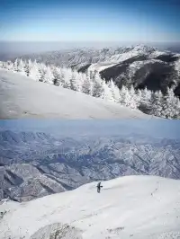 北京之巔的風雪浪漫東靈山徒步攻略