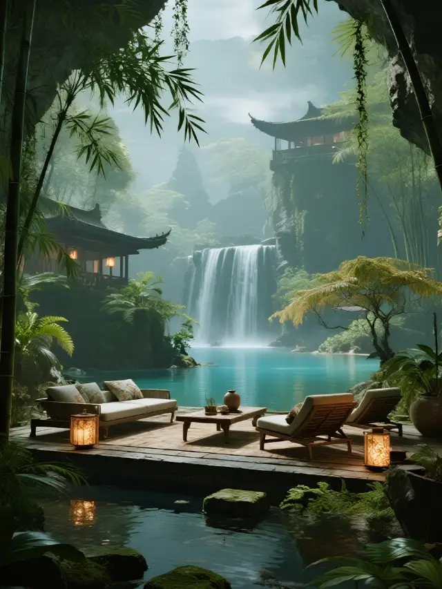 答應我！雨天一定要帶小朋友來這裡，比晴天美100倍！