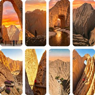 Kashgar's neighbor hides a world-class unmanned natural stone arch!