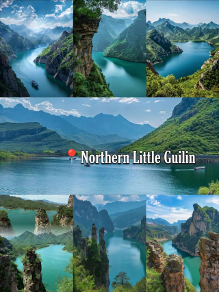 Break the stereotype! Yishui Lake is far from bleak—it’s clearly the Little Guilin of the north
