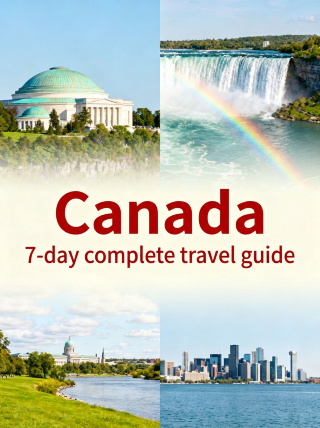 The ultimate 7-day Canada travel guide – save this post!