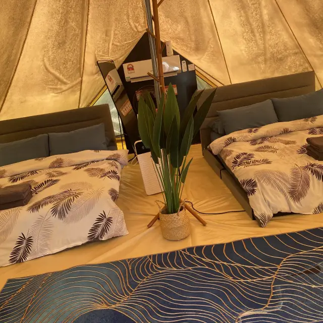 Luxury glamping at Putrajaya