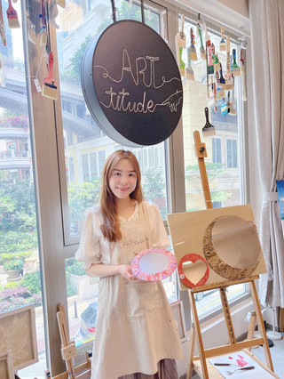 製作專屬的🪞，月亮鏡子工作坊🌖🎨