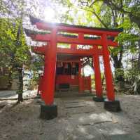 岡崎神社境内　雨社・宮繁稲荷神社