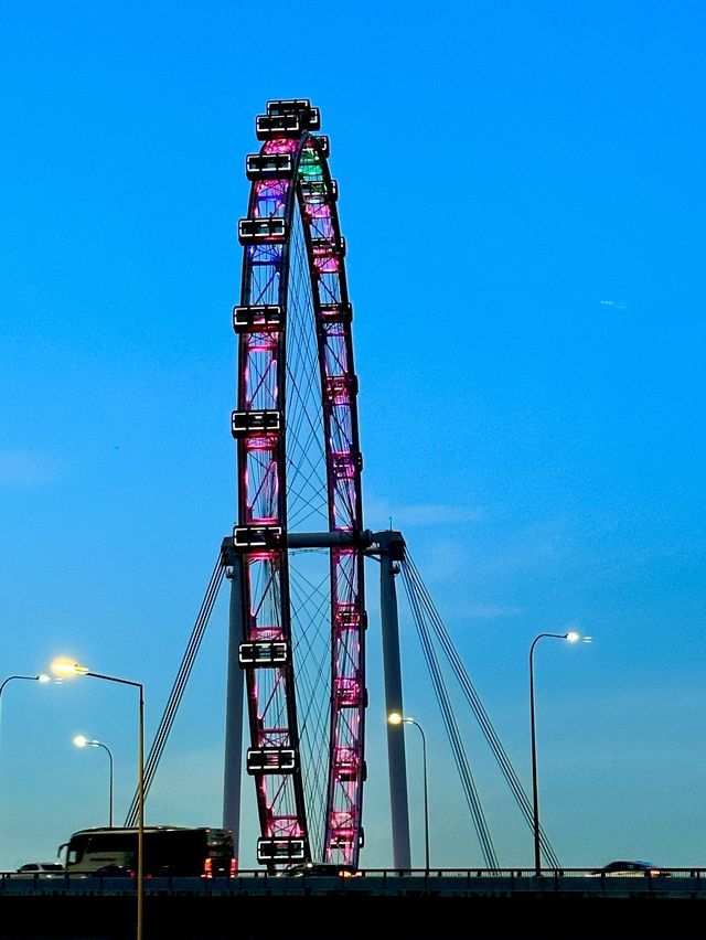 Singapore after sunset