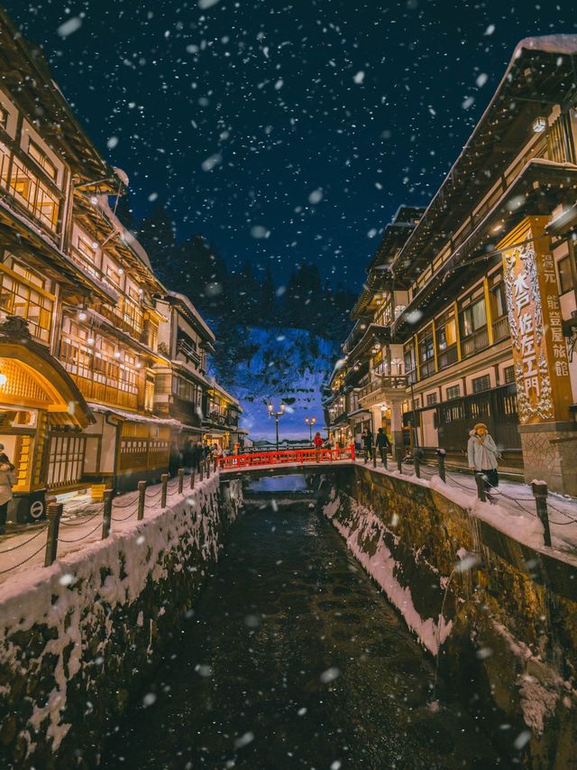 日本🇯🇵大正浪漫⛩️走進動畫般的銀山溫泉