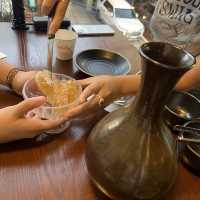 Chic place for a drink and light meal in Hapjeong