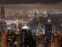 The Peak: A Nighttime Delight in Hong Kong