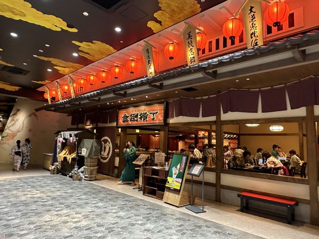 日本大阪｜鬧市中的溫泉主題樂園