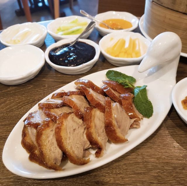 烤北京填鴨🦆風味松子魚🐟@古琴雅苑
