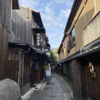 Time travel through streets of Kyoto