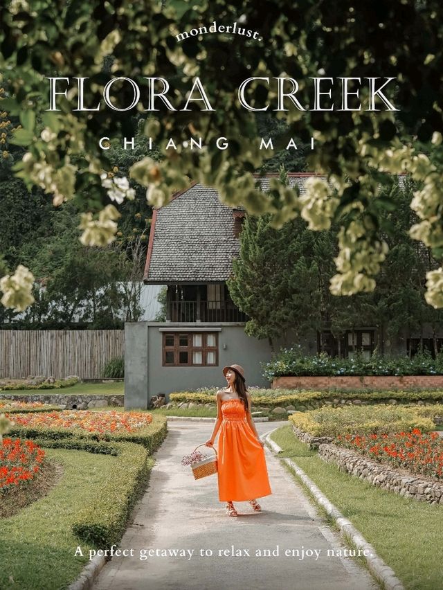 ให้ดอกไม้และขุนเขาโอบกอดเราที่ "Flora Creek"
