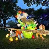 台北市政府前廣場公園的元宵燈會.非看不可