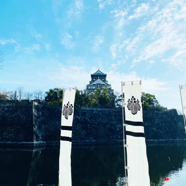 日本三大名城之一！大阪歷史象徵—大阪城！