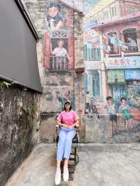 Impressive murals at Kwai Chai Hong