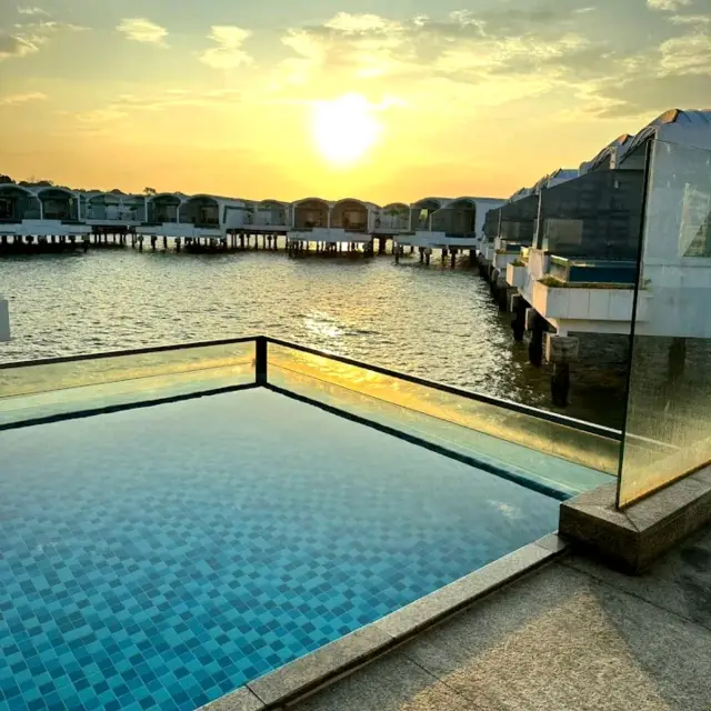 Private Pool Water Chalet