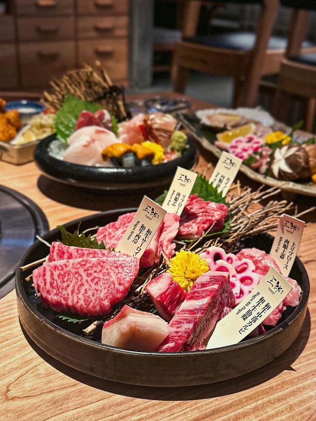 三郎·燒肉｜高級優雅日本燒肉餐廳🇯🇵刺身及和牛盛合好精緻 