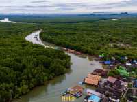 บ้านมะหญิง นั่งเรือชมวิว กินซีฟู้ดบนกระชัง