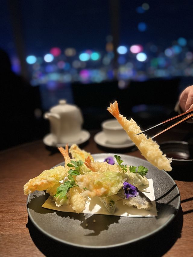 【🦁 尖沙咀美食】浪漫維港夜景意日fusion菜～