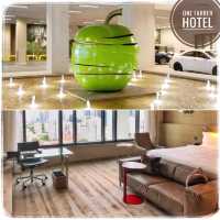 Iconic Big Green Apple at One Farrer Hotel 