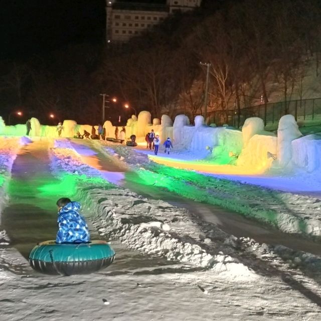 北海道層雲峽冰瀑祭