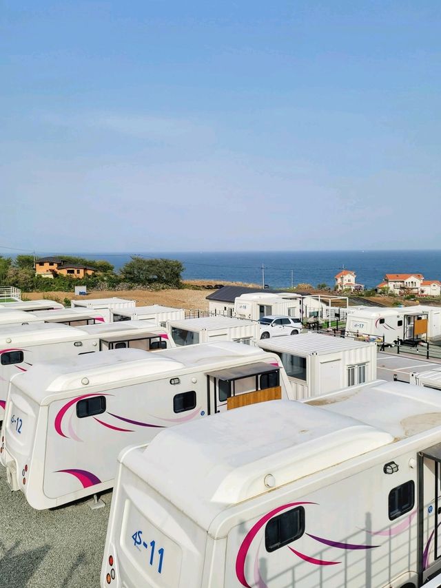 전객실 오션뷰 리조트감성 포항 포에스카라반🏝