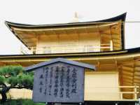 The Golden Pavilion in Kyoto