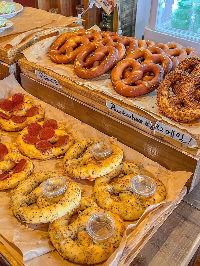 용리단길 프레첼 맛집🥨