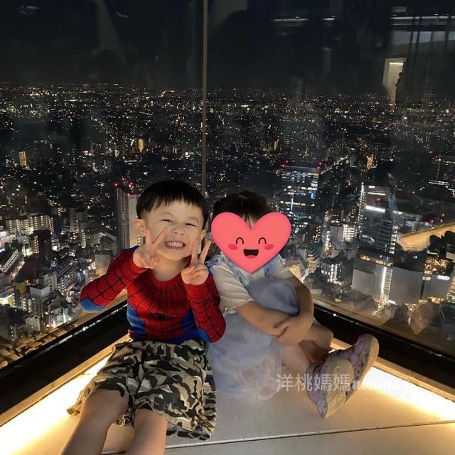 俯瞰整個東京夜景🌃