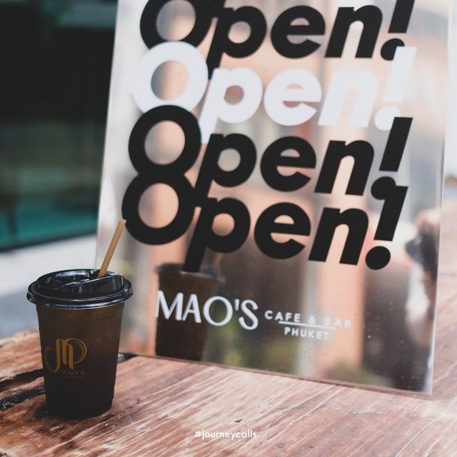 MAO’s cafe &bar phuket คาเฟ่ภูเก็ต