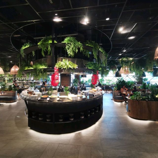 greenhouse breakfast at Dusit Thani