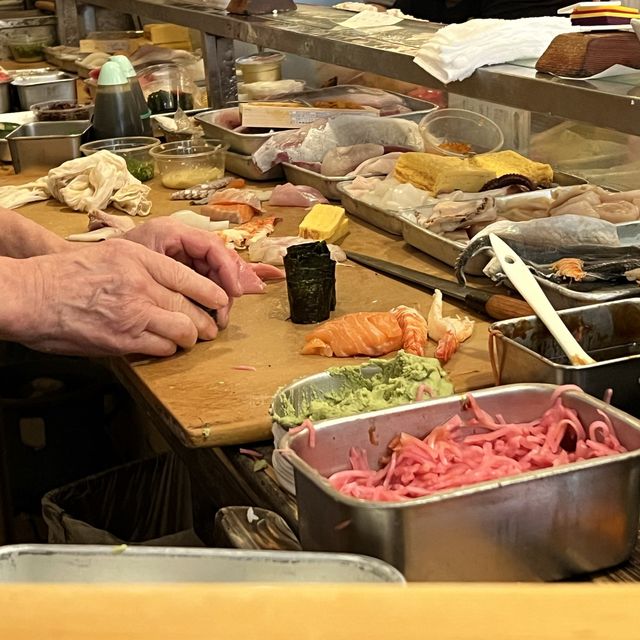 오사카 우메다 찐✨스시맛집 카메스시🍣