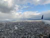宮崎　宮崎観光　宮崎ブーゲンビリア空港から伊丹空港へANA premium classで快適フライト！