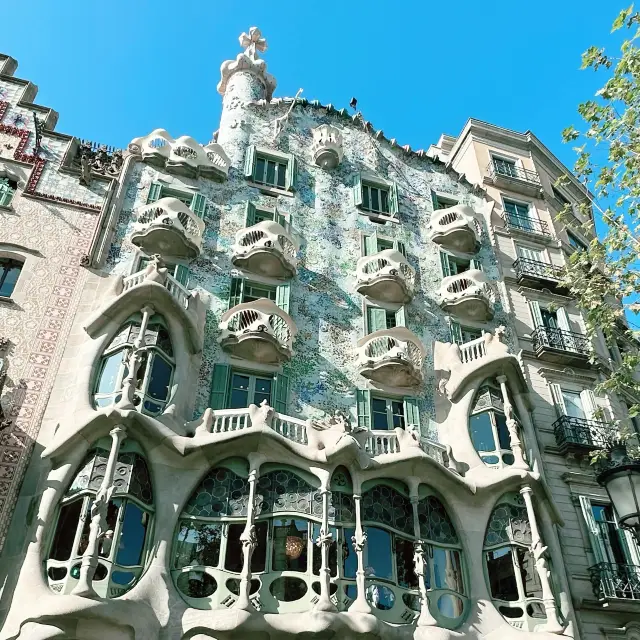  巴塞隆納自然建築－巴特由之家 Casa Batllo