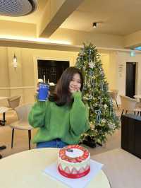 부산 크리스마스 분위기가득 카페