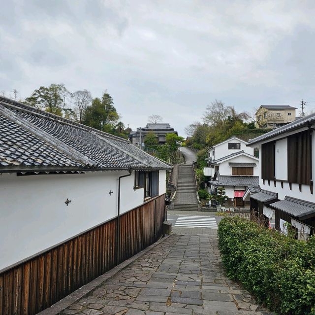 日本杵筑城下町的武士屋