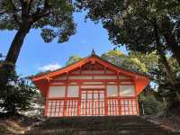 福岡・香椎。香椎宮『頓宮』と『香椎潟 万葉歌碑』