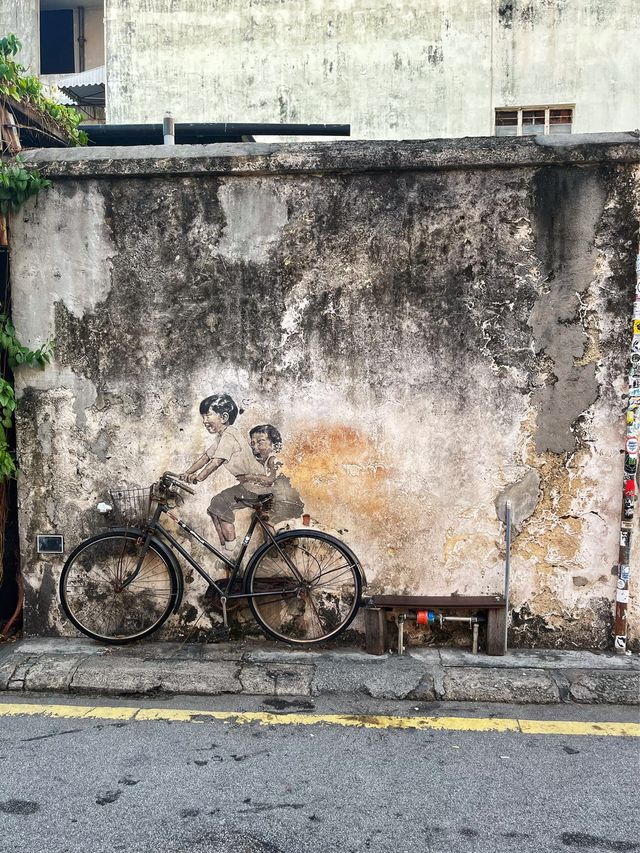 Street Art hunt at Georgetown, Penang