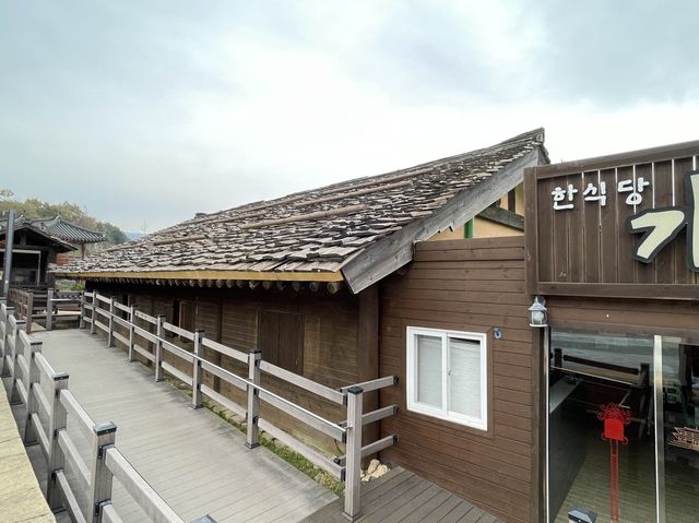 南韓釜山 金海伽耶主題樂園 伽耶廳 한식당 가야관