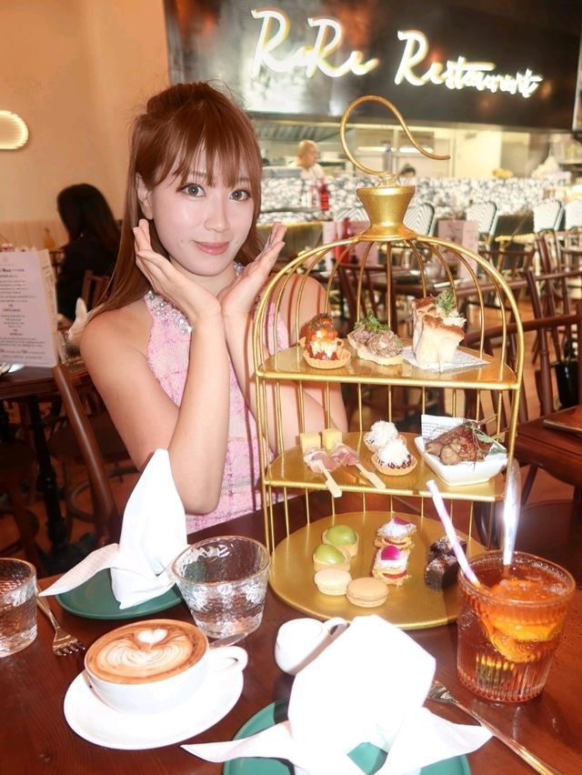 中環Hk$298法國藍帶二人Tea set‼️