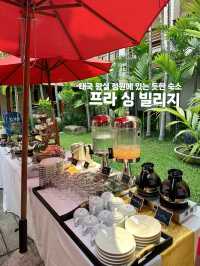 애프터눈티가 공짜😇 치앙마이 프라 싱 빌리지 호텔